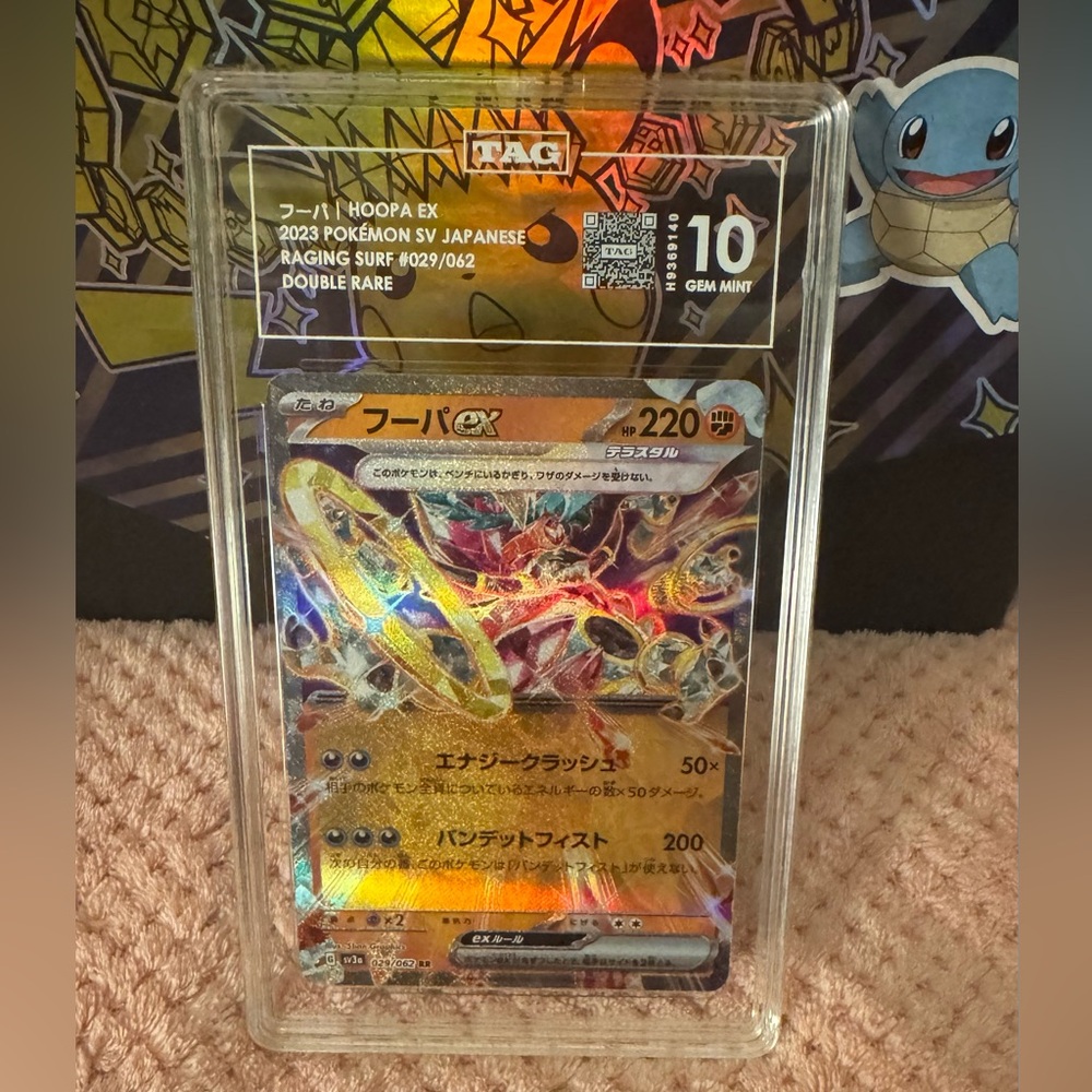 2023 Pokemon Japanese Raging Surf Hoopa ex #29 TAG 10